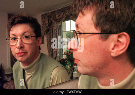 Brian MacKinnon aka Brandon Lee bei 32 zu Bearsden Academy in Glasgow, überreden konnte er 17, und studierte dort war. Stockfoto