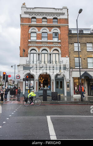 Außenansicht des The Hope and Anchor Pub, Upper Street, Islington, London, England, GROSSBRITANNIEN Stockfoto