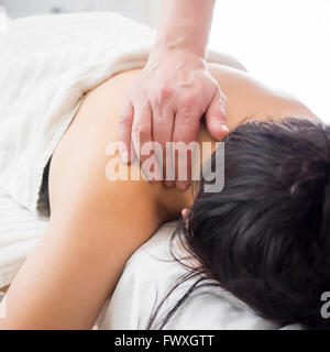 Massagesalon Stockfoto