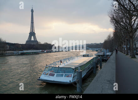 Der Eiffelturm, Paris, Frankreich. Stockfoto