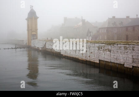 Blick auf Fort Louisbourg, Cape Breton, Kanada Stockfoto