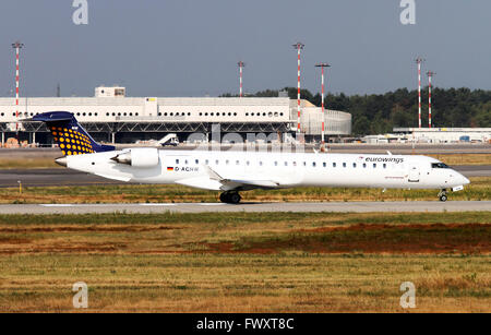 Eurowings Canadair CL-600-2 D 24 Regionaljet an Mailand, Italien Stockfoto