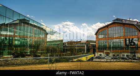 Wissenschaft und Technologie-Zentrum in Dolni Oblast Vitkovice Stockfoto