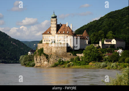 Schonbuhel Burg an der Donau in Österreich Stockfoto