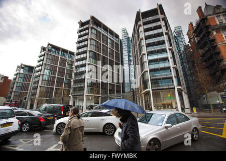 ONE HYDE PARK, teurer Luxus Wohnimmobilien in der Welt, entwickelt von Candy Brothers, Knightsbridge, London, UK Stockfoto