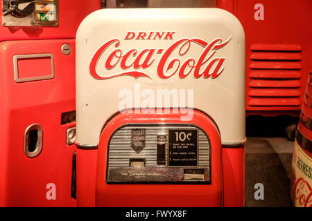 World of Coca-Cola, Pemberton Place, Atlanta, Georgia, USA Stockfoto