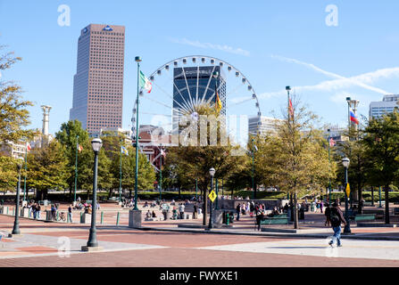Centennial Olympic Park, Atlanta, Georgia, USA Stockfoto