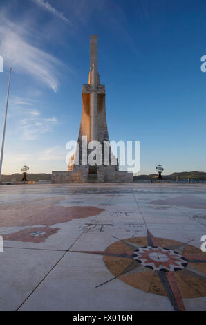 Padrão Dos Descobrimentos, Lissabon Portugal Stockfoto