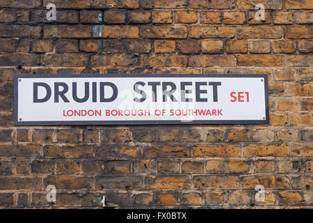 Druide Straßenmarkt in Bermondsey, London England Vereinigtes Königreich UK Stockfoto