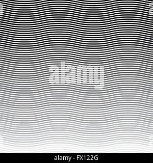 Hintergrundmuster wellenförmigen Streifen Stock Vektor