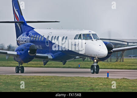 Eastern Airways Jetstream G-MAJU an RAF Coningsby Stockfoto