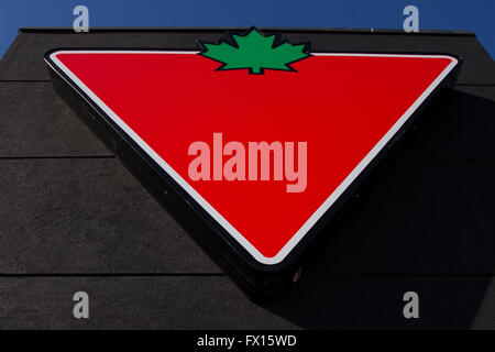 Canadian Tire Geschäft in Kingston, Ontario, am 22. Februar 2016. Stockfoto