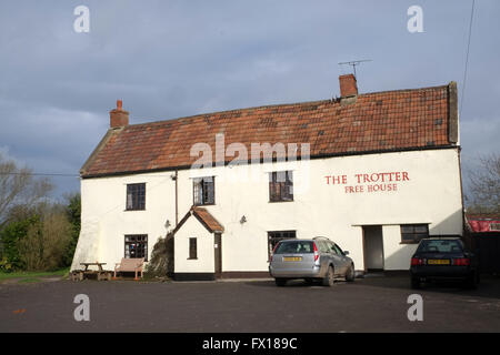 Der Traber eine ländliche Kneipe unterhält ein Großteil der Charme der alten Welt nicht geändert wurde, durch eine große Brauerei 8. April 2016 Stockfoto