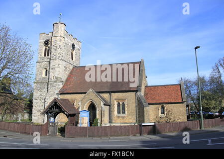 Pfarrkirche St. Peter, Walton Road, West Molesey, Surrey, England, Großbritannien, Deutschland, UK, Europa Stockfoto