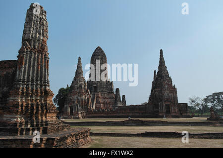 Wat Mahatat in der Nähe von Ayutthaya - Thailand Stockfoto