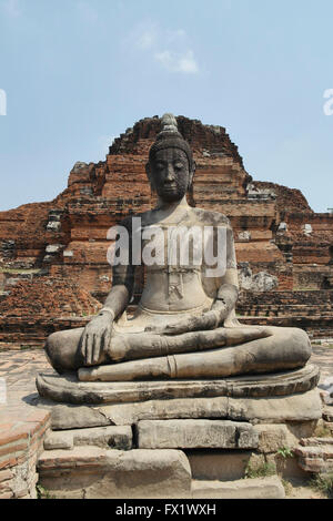 Wat Mahatat in der Nähe von Ayutthaya - Thailand Stockfoto