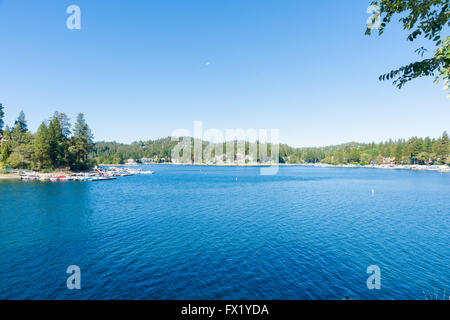 Lake Arrowhead Lake Resort Dorf Kalifornien USA Stockfoto