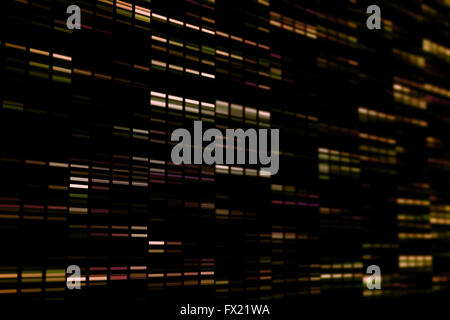 Zusammengesetztes Bild Daten Stockfoto