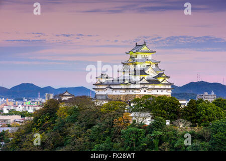 Burg Himeji in Himeji, Japan. Stockfoto