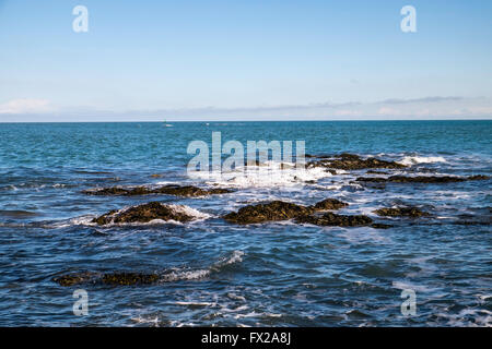 Wylfa Nuclear Power Station Cemaes Bay Anglesey North Wales Uk Stockfoto