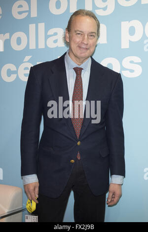 Bertin Osborne besucht die Infarma Messe Madrid mit: Bertin Osborne wo: Madrid, Spanien: 10. März 2016 Stockfoto