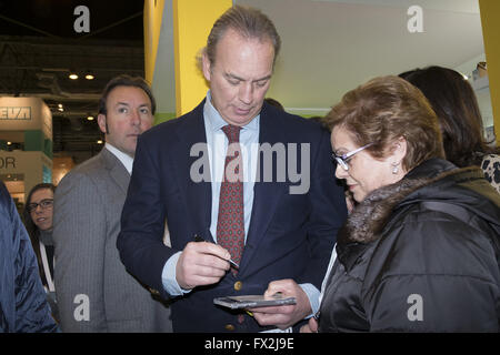 Bertin Osborne besucht die Infarma Messe Madrid mit: Bertin Osborne wo: Madrid, Spanien: 10. März 2016 Stockfoto