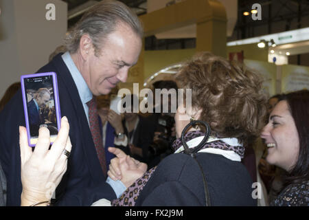 Bertin Osborne besucht die Infarma Messe Madrid mit: Bertin Osborne wo: Madrid, Spanien: 10. März 2016 Stockfoto