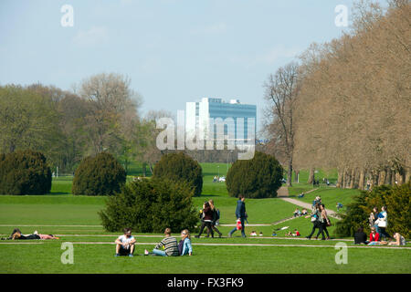 Köln, Sülz, Universitätsstrasse, Universität Zu Köln, Grüngürtels. Stockfoto