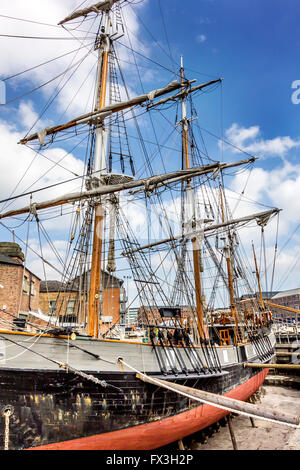 Earl of Pembroke Gloucester Trockendock Stockfoto