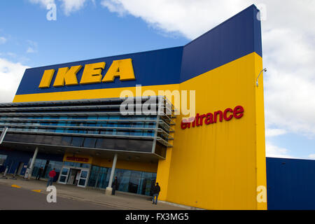 Das IKEA-Möbelhaus in Vaughan, Ontario, am 18. Oktober 2015. Stockfoto