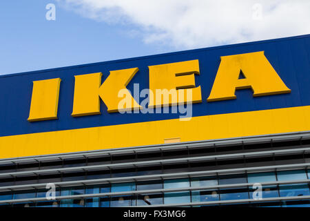 Das IKEA-Möbelhaus in Vaughan, Ontario, am 18. Oktober 2015. Stockfoto