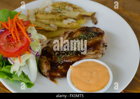 Hühnersteak Stockfoto