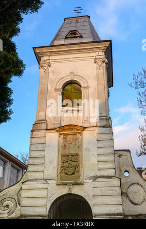 Turm - Glocke ist die älteste Spur von Lugoj und gehörte zur ehemaligen St. Nikolauskirche - Kloster, XIV-XV ce gegründet Stockfoto