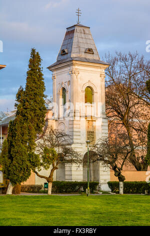 Turm - Glocke ist die älteste Spur von Lugoj und gehörte zur ehemaligen St. Nikolauskirche - Kloster, XIV-XV ce gegründet Stockfoto