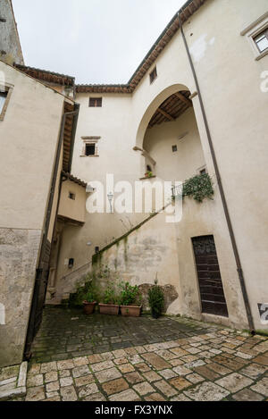 Palazzo Orsini in der alten mittelalterlichen Stadt von Pitigliano - Grosseto, Italien, Europa Stockfoto