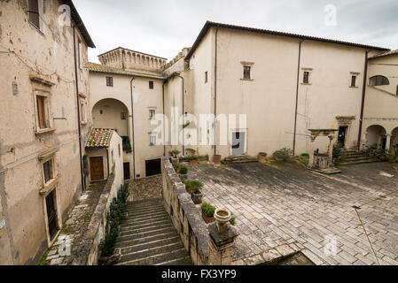 Museum in der alten mittelalterlichen Stadt von Pitigliano - Grosseto, Italien, Europa Stockfoto