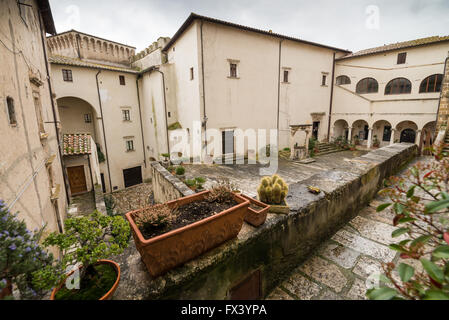 Museum in der alten mittelalterlichen Stadt von Pitigliano - Grosseto, Italien, Europa Stockfoto