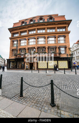 Haus der schwarzen Madonna, Old Town, Prag, Tschechische Republik Stockfoto