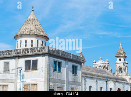 Der Guadalupe-Kirche in Granada Nicaragua. Stockfoto