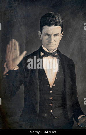 John Brown, US-amerikanischer abolitionist Stockfoto