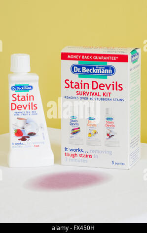 Dr. Beckmann Stain Teufel Survival Kit Stockfoto