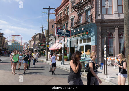 Der San Francisco von Universal Studios Theme Park Orlando Florida Stockfoto