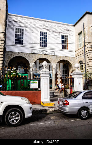 Museum von Antigua und Barbuda, Long Street, St. John's, Antigua Stockfoto