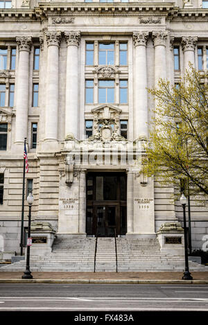 John A Wilson Building, 1350 Pennsylvania Avenue, Washington, DC Stockfoto