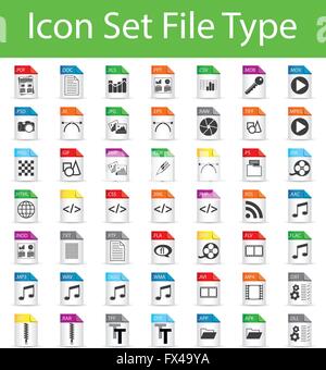 Icon Set Datei mit 49 Symbole für den kreativen Einsatz in Grafik-design Stock Vektor