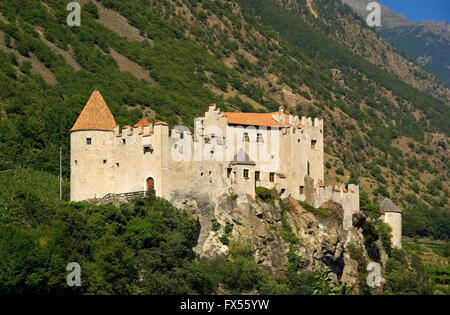 Kastelbell-Burg in Südtirol - Kastelbell-Schloss in Südtirol, Italien Stockfoto