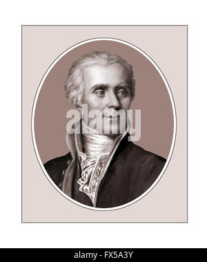 Laplace 1749-1827, Mathematiker Stockfoto