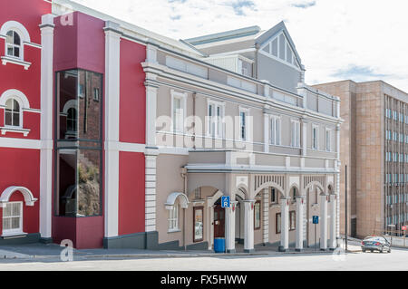 PORT ELIZABETH, Südafrika - 27. Februar 2016: Bestandteil der Oper Haus und Scheune Theater. Stockfoto