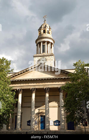 London, England, Juli 2015 - St Marylebone Pfarrkirche befindet sich in London Stockfoto