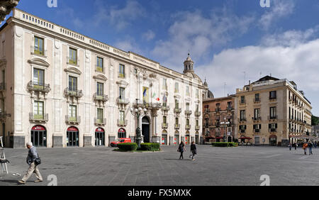 Universität von Catania, Sizilien Stockfoto